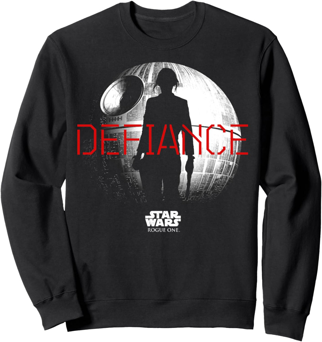 Star Wars Rogue One Jyn Silhouette Defiance Sweatshirt