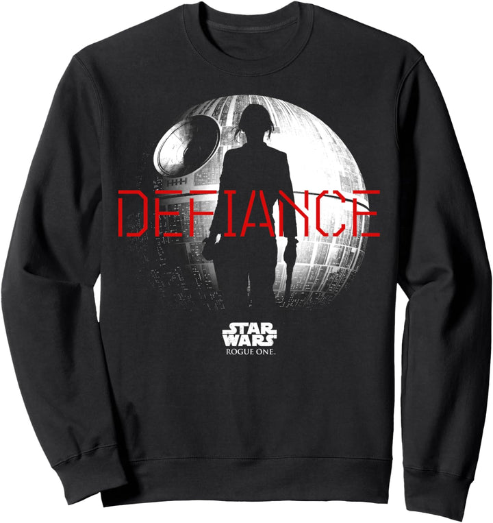 Star Wars Rogue One Jyn Silhouette Defiance Sweatshirt