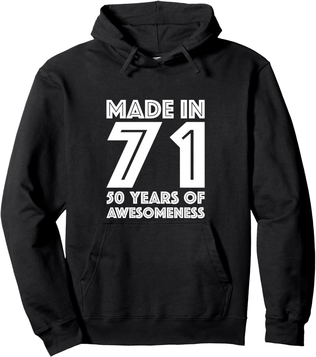 50. Geburtstag Geschenke für ihn Männer Alter 50 Jahre alter Pullover Hoodie
