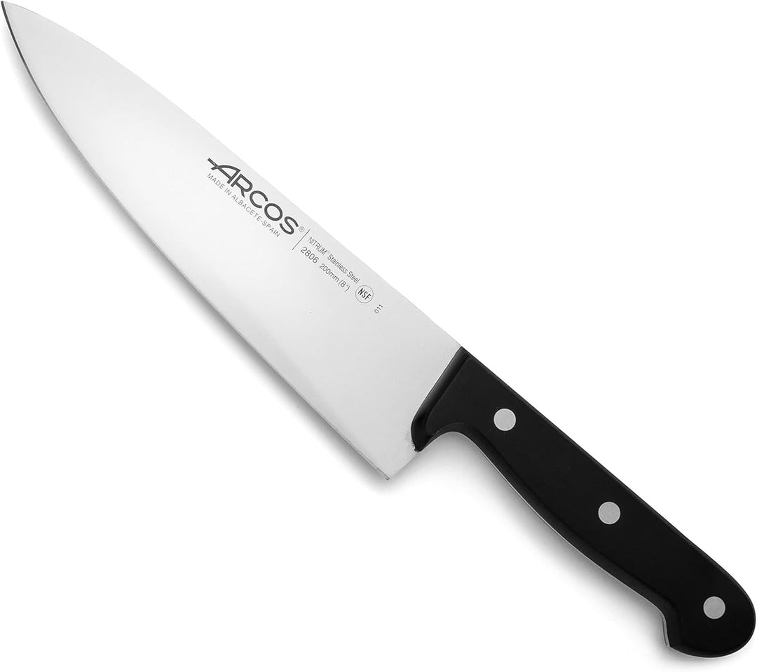Arcos Messerset 2-teilig - Edelstahl Nitrum, Klinge 360 mm, 363 g - Professionelles Küchenmesser zum