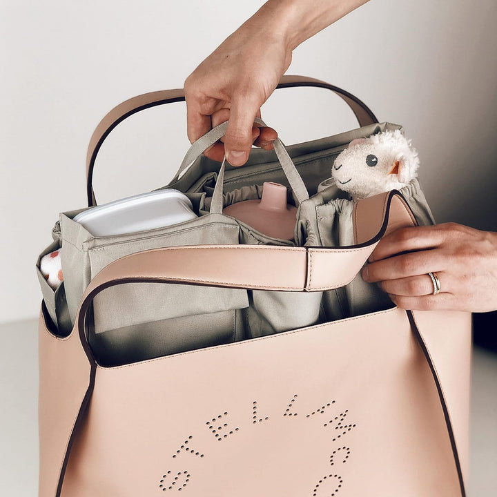 Windeltasche für Newborn Baby Essentials, Handtaschen Organizer für Eltern, Taschenorganizer mit Fac