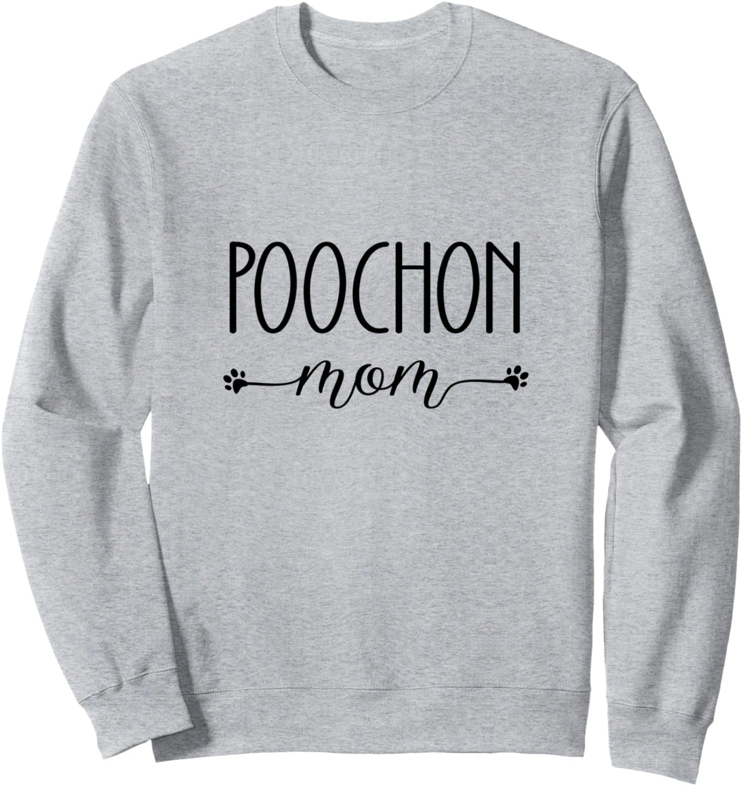 Dog Lover Poochon Mom Sweatshirt