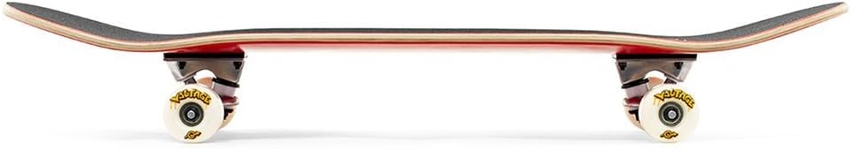 Voltage Graffiti Logo Red Complete Skateboard - 7.5 inch