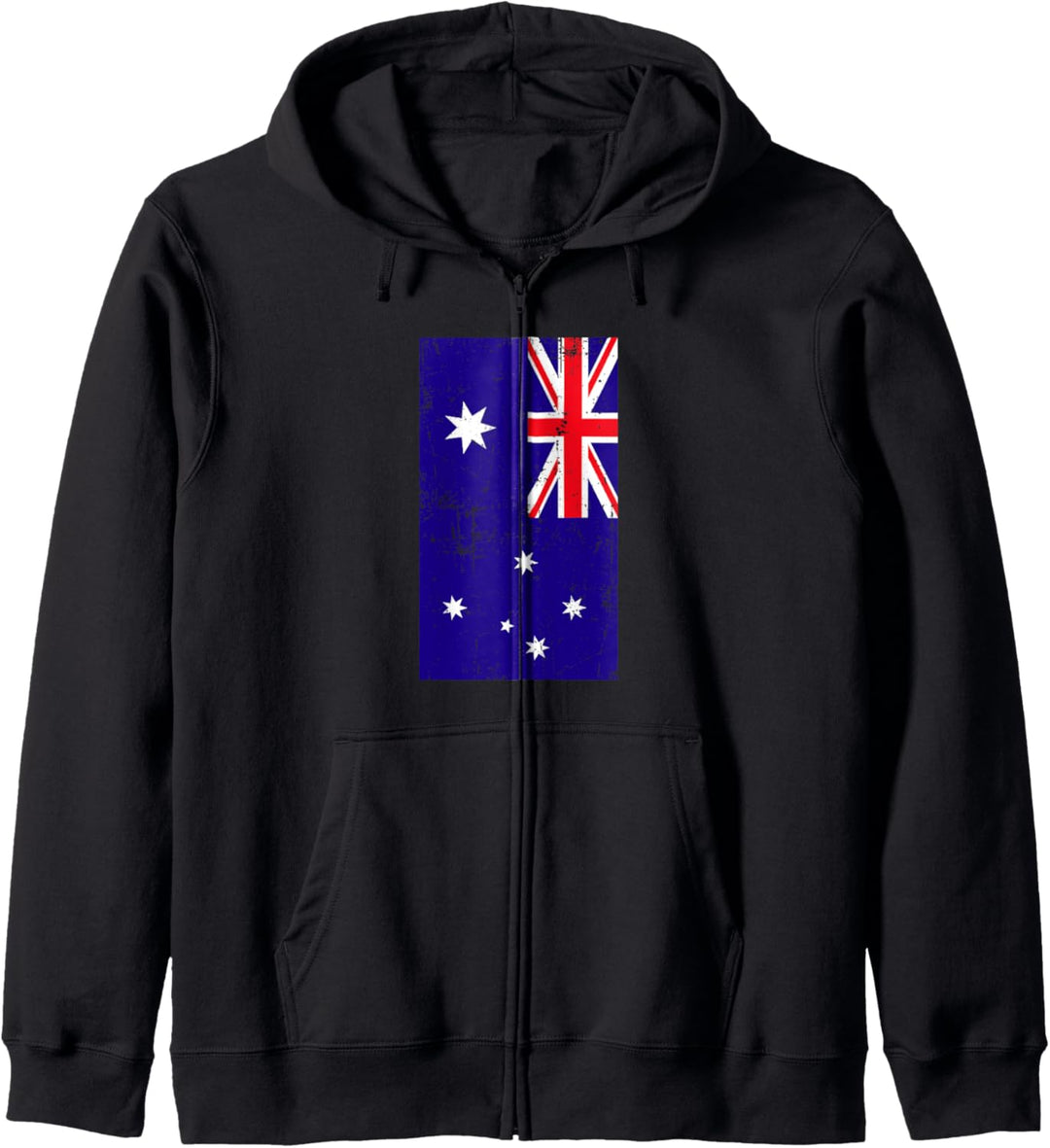 Commonwealth of Australia Oceania Canberra Distressed Flag Kapuzenjacke