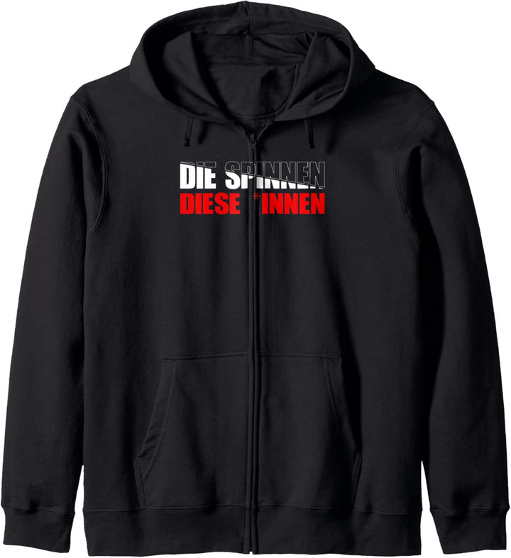 Die spinnen diese Innen Gender Genderwahn Kapuzenjacke