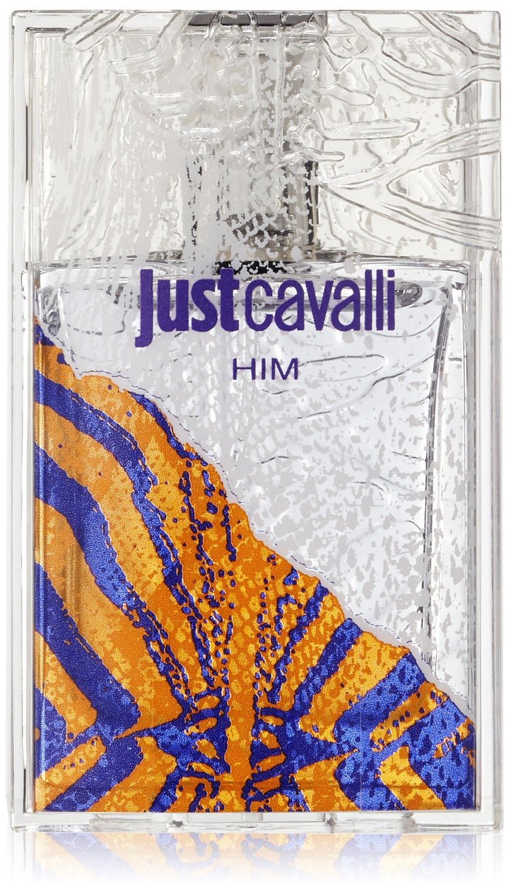 Roberto Cavalli Just Cavalli him 30 ml EDT Spray, 1er Pack (1 x 30 ml) Rosmarin, Ingwer, Bergamotte,