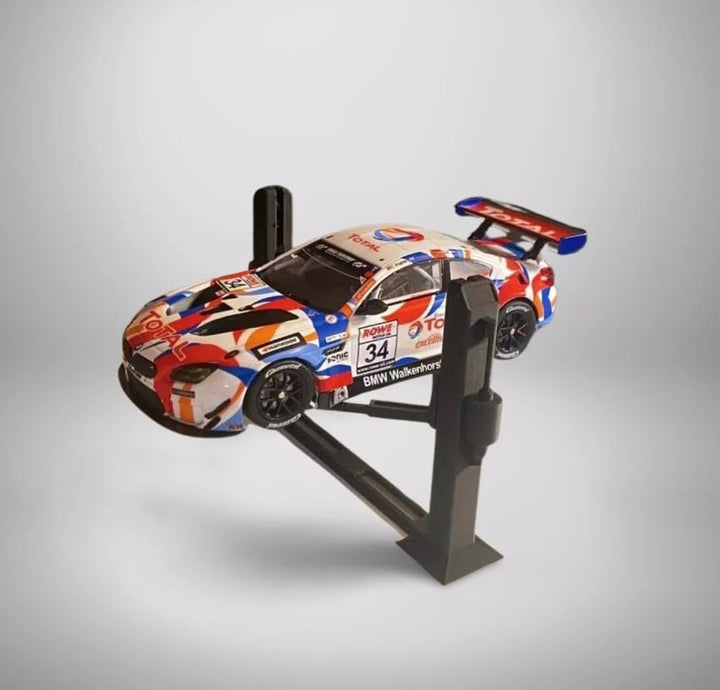 Hebebühne passend für 1:24 Fahrzeug 1:32 Carrera Auto Modellbau Diorama Modell Vitrine
