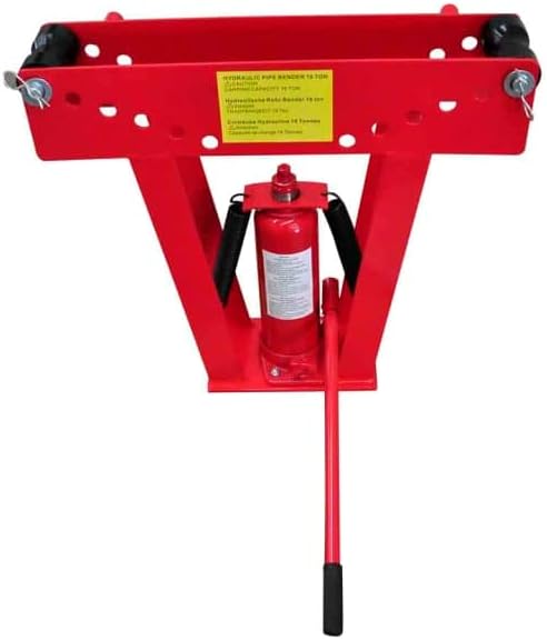 vidaXL Rohrbiegemaschine 16 T Hydraulisch 8 Matrizen 15-80 mm Rohre 63x18x57,5 cm Rohrbiegevorrichtu