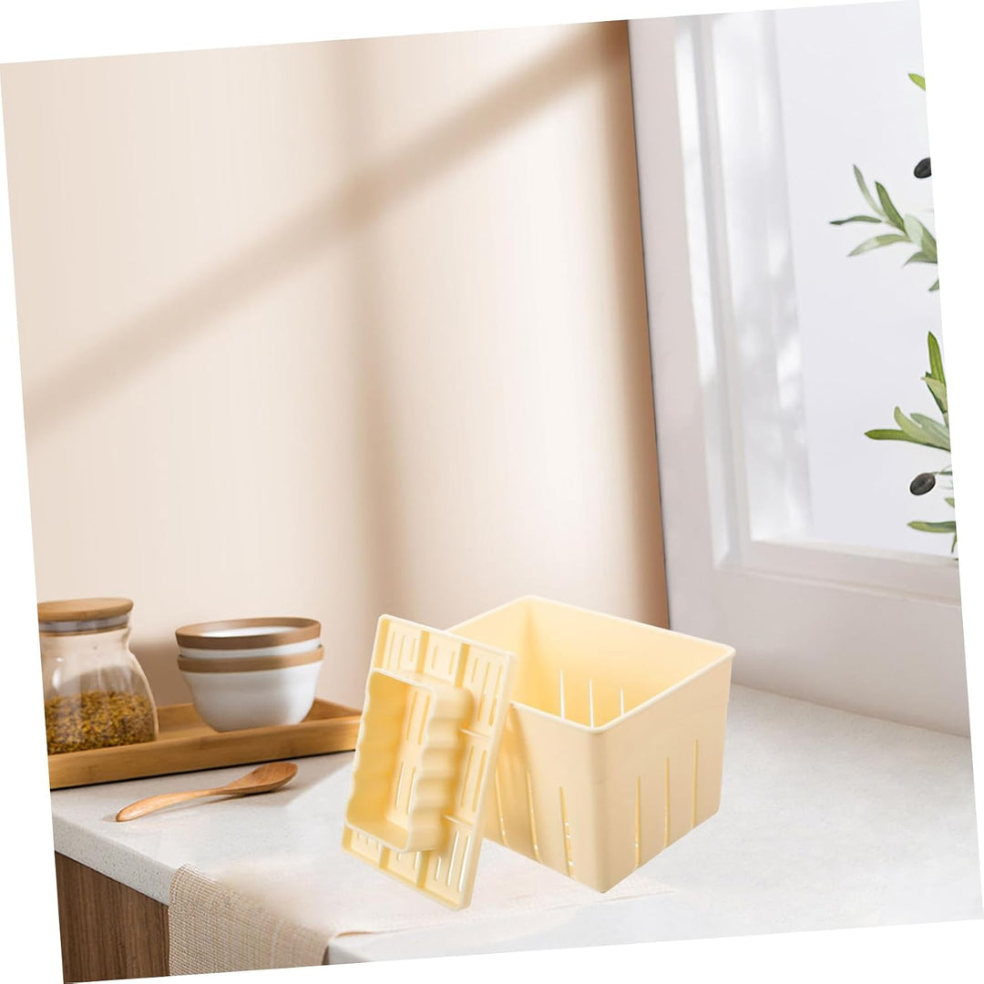 TOPBATHY Tofu Form aus Pp Kunststoff für Küche mit Angenehmem Griff und Einfacher Reinigung zum Selb