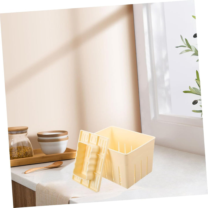 TOPBATHY Tofu Form aus Pp Kunststoff für Küche mit Angenehmem Griff und Einfacher Reinigung zum Selb