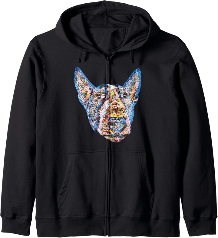 Bullterrier Kapuzenjacke