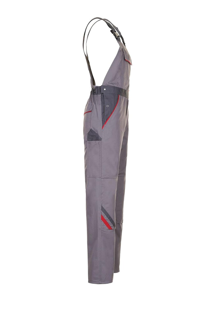 Planam Highline Herren Latzhose Zink Schiefer rot Modell 2331 Grösse 48 zink/schiefer 48, zink/schie