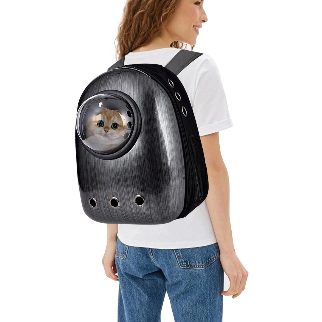 PETCUTE Hunderucksack,Atmungsaktive Hundetasche Haustier Hunde für Kleine Katzen Hunde,Raumkapsel Ha