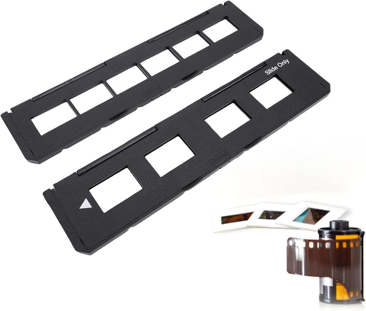 Filmscanner-Halterungsset, 135-mm-Dia-4-Loch- und 35-mm-Langschubladen-Dia-Negativfilmhalter 6-Loch,