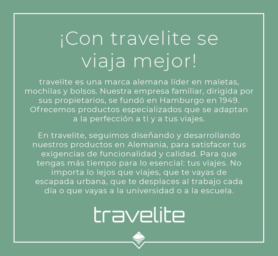 Travelite 2-Rad Trolley Reisetasche Gr. S mit Dehnfalte, 55 cm, 51 Liter (erweiterbar auf 64 Liter)