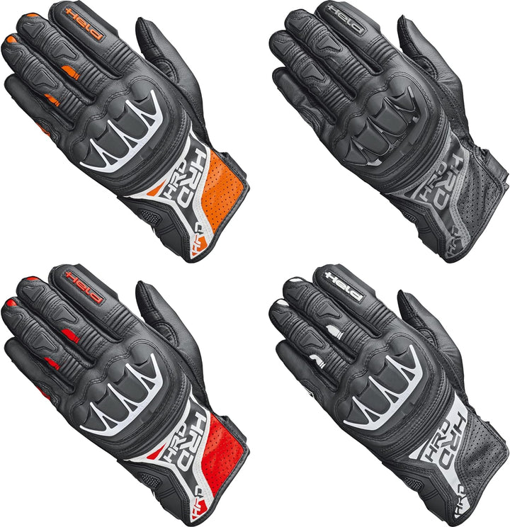Held Motorradhandschuhe lang Motorrad Handschuh Kakuda Handschuh, Herren, Sportler, Ganzjährig, Lede