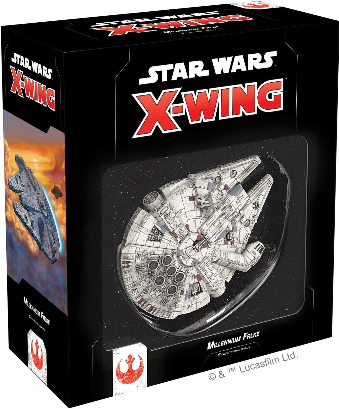 Atomic Mass Games | Star Wars: X-Wing 2. Edition – Millennium Falke | Erweiterung | Tabletop | 2 Spi