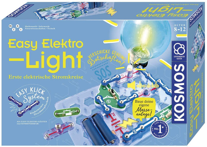 KOSMOS 620530 Easy Elektro - Light. Erste elektrische Stromkreise erstellen. Spielerisch die Elektri