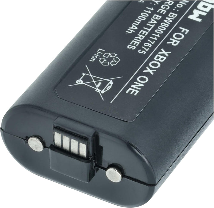 vhbw 2X Akku kompatibel mit Microsoft Xbox One Wireless Controller Controller (1100mAh, 3V, Li-Ion)