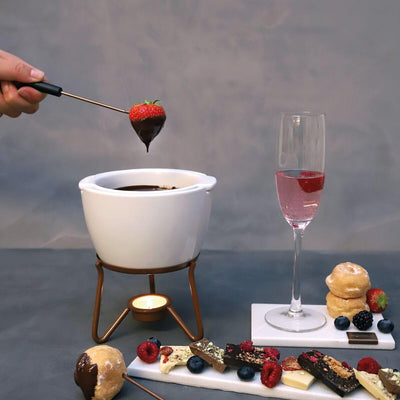 Boska Choco Fondue Marie - für Schokoladenfondue - Fondue-Wasserbad Double Boiler