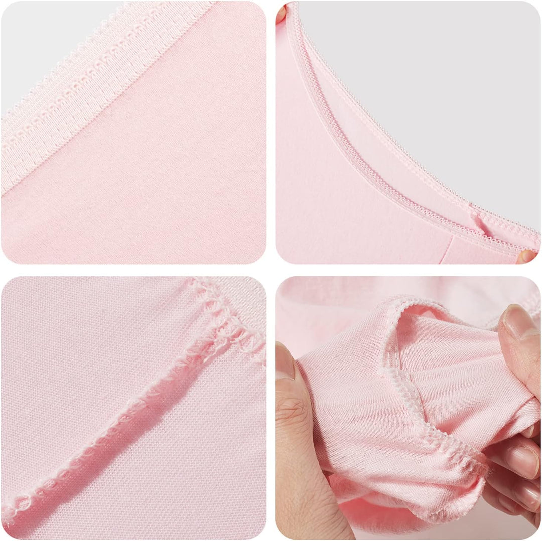 Travelcare Einwegunterwäsche für Damen Reisen Bunte Baumwollslips Individuell verpackte 100% Baumwol