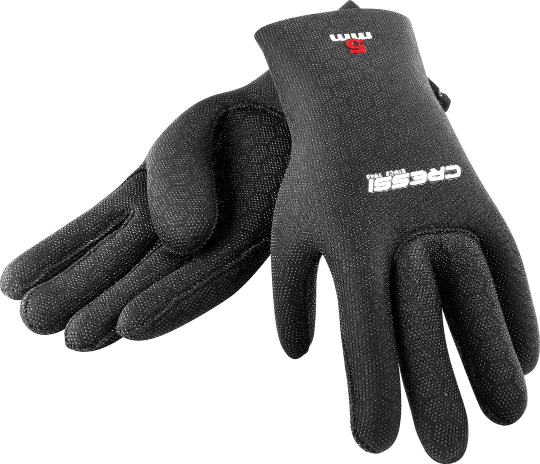 Cressi High Stretch Gloves -Unisex 5-Finger-Tauchhandschuhe aus Weichem, Einfach Gefüttertem, Hochfe