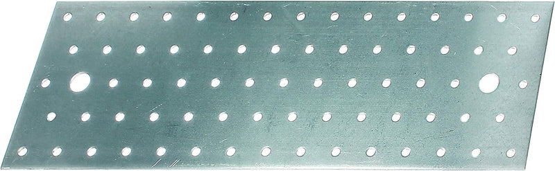 Alberts 847289 Lochplatte | sendzimirverzinkt | 300 x 100 mm | 20er Set 300 x 100 mm / 20 Stk., 300