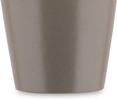 Alessi "Tonale", 4 Stück Mokka Obertasse Light Grey Grau, Grau