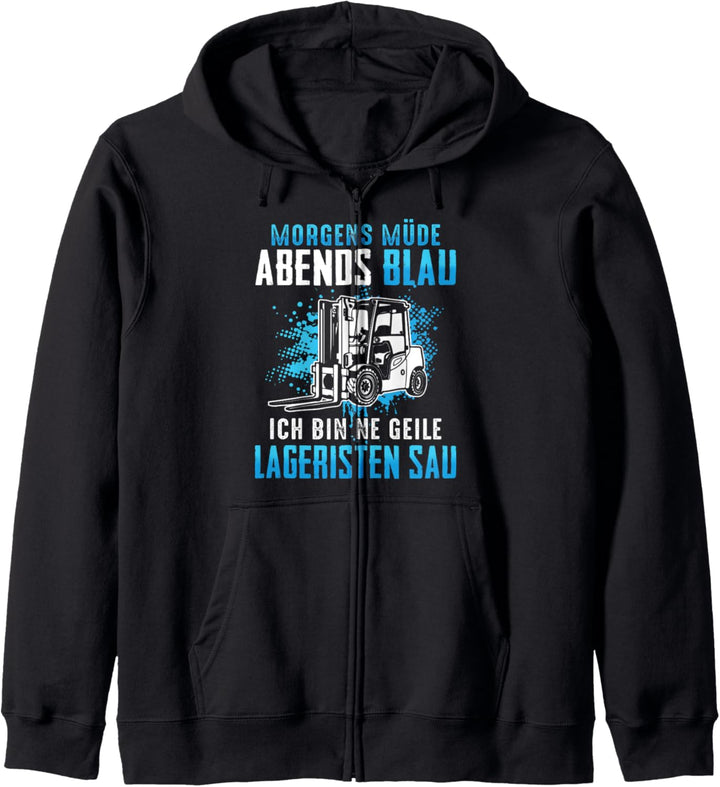 Staplerfahrer Gabelstapler Stapler Lagerist Spruch Kapuzenjacke