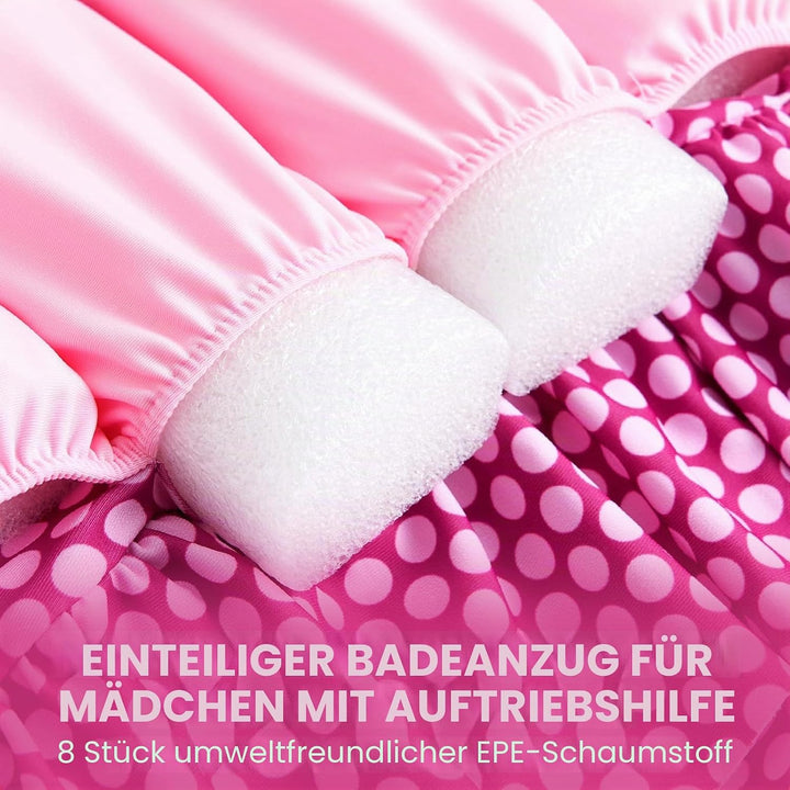 Badeanzug Baby Mädchen mit Floatation Kleinkind Schwimmtraining Hilfe Schwimmende Badeanzug EIN Stüc