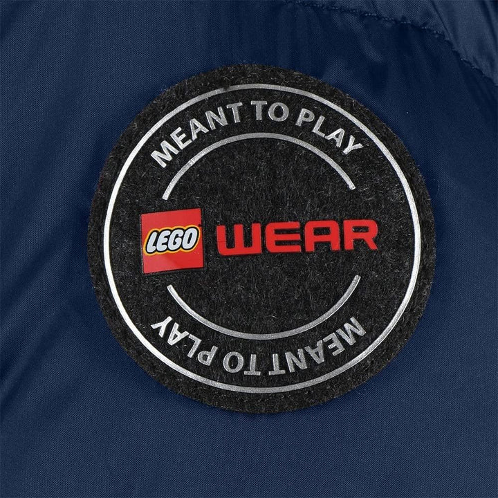 LEGO Mädchen Wear Mädchen Winterjacke Steppjacke Winddicht Warm Jacke 116 Dunkle Navy, 116 Dunkle Na