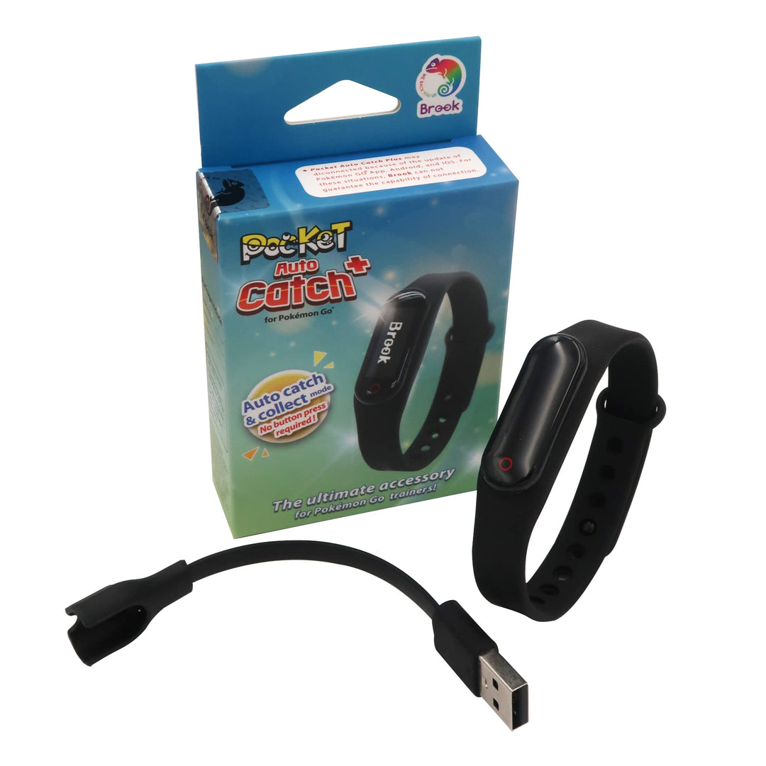 Mcbazel Brook Pocket Auto Catch Plus Wristband Update Version Auto Fang Pokemon/Auto Spin Pokestop/A