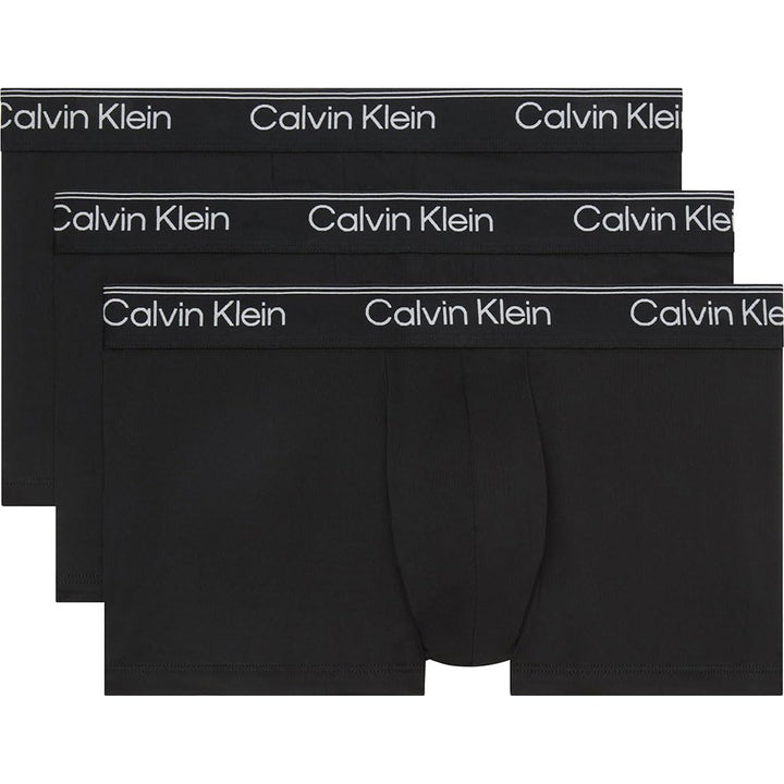 Calvin Klein Baumwolle Stretch 3 Pack Boxer Short, Schwarz Mit Blau/erdbeerfeld/schwarz XS Black (3