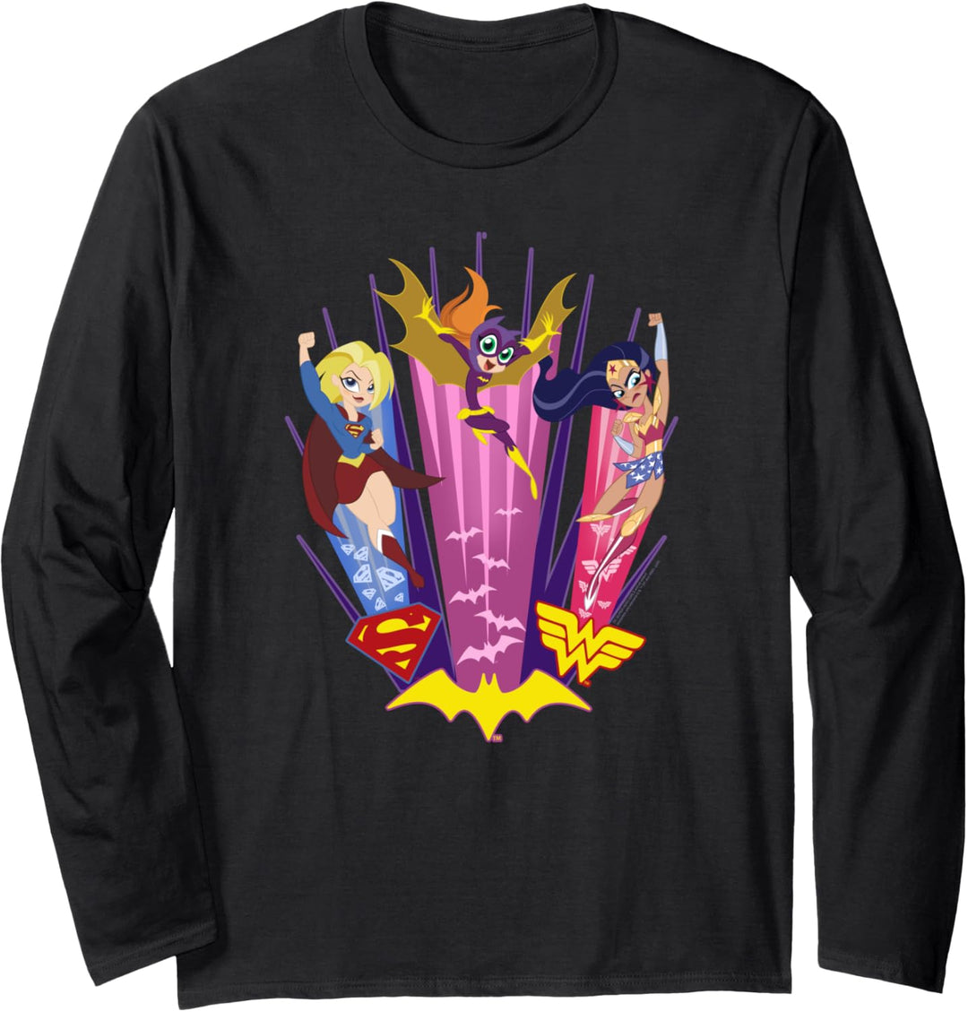 DC Super Hero Girls Super Trio Langarmshirt