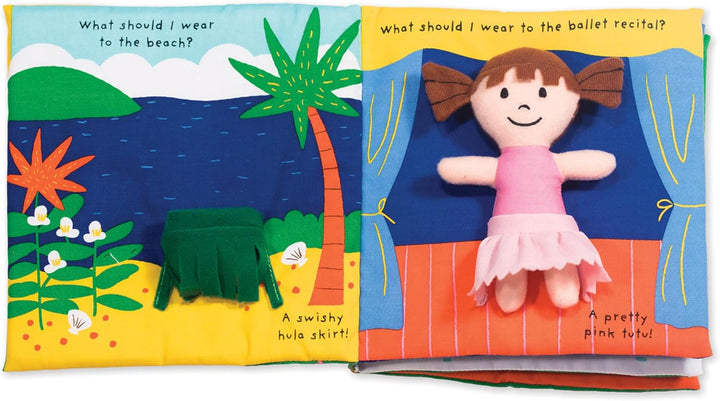 Melissa & Doug Soft Activity Book - What Should I Wear