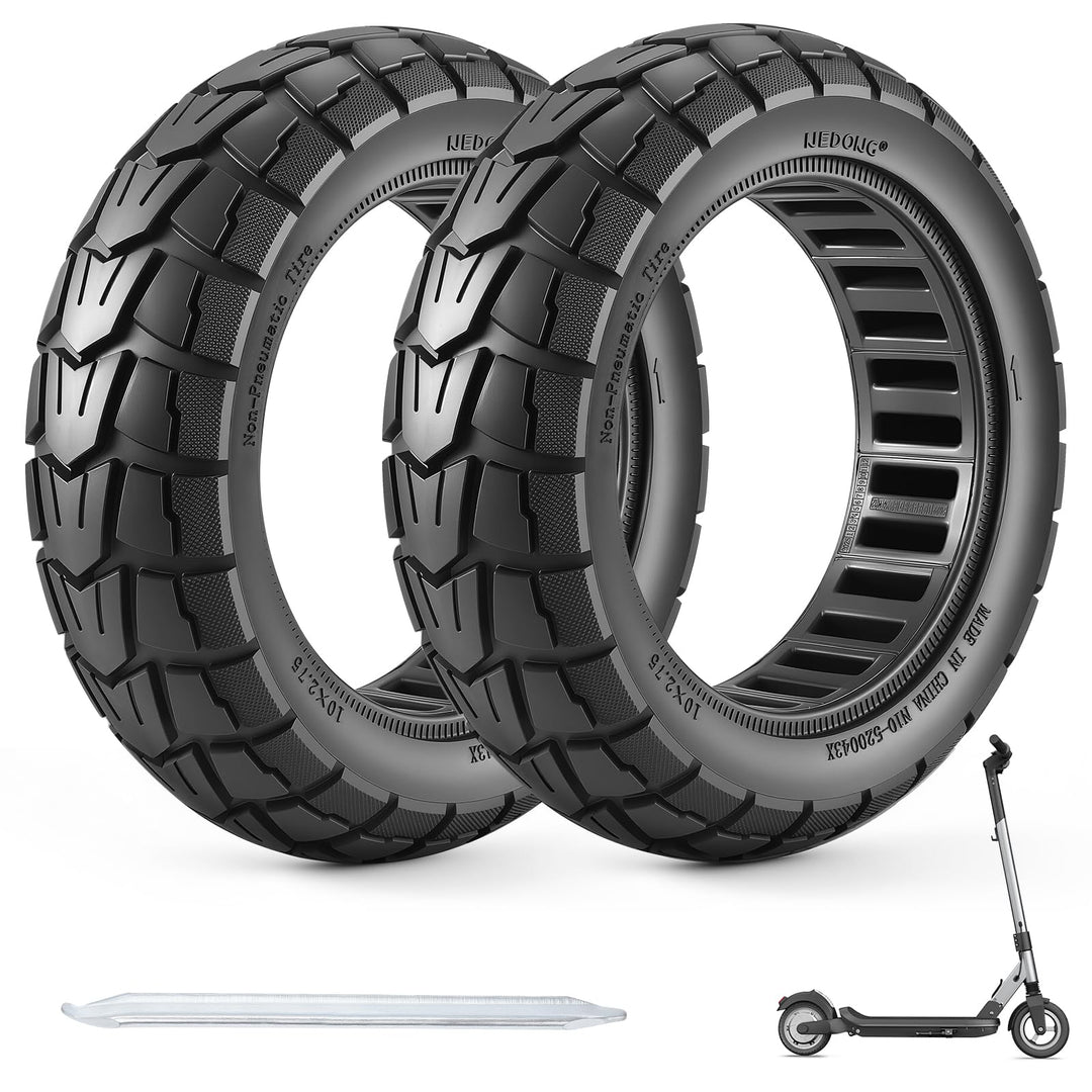 COASTA 10x2.75 Solid Scooter Reifen,70/65-6.5 Vollgummireifen für Elektroroller 10x2.70 Ersatzreifen