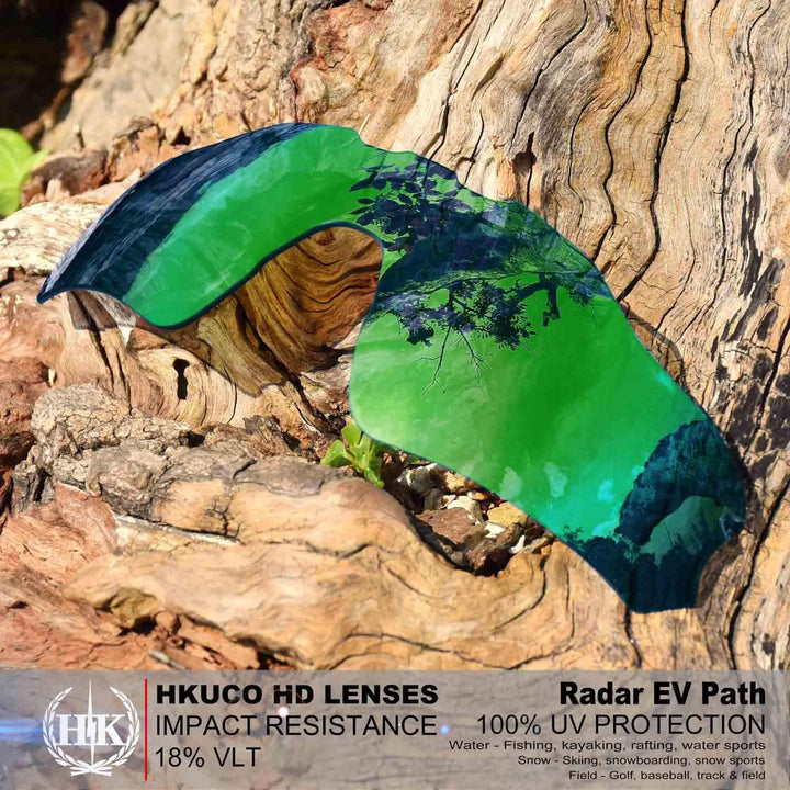 HKUCO Plus Mens Replacement Lenses For Oakley Radar EV Path - 3 pair