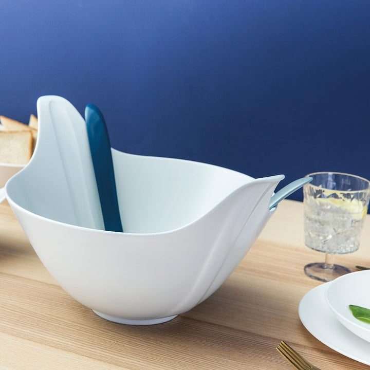 LEAF 2.0 Salatschale mit Besteck 4l