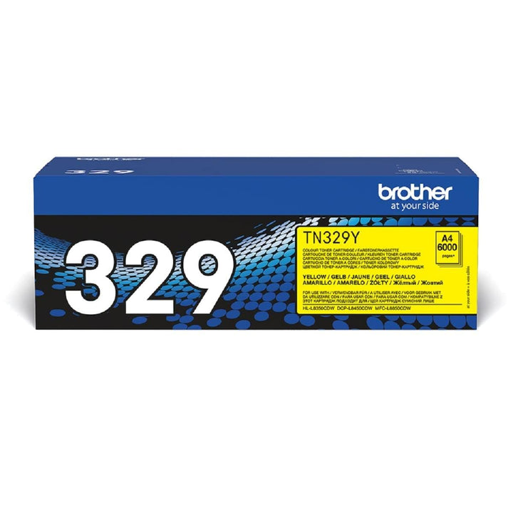 Brother BA73514 Original Super-Jumbo-Tonerkassette TN-329Y gelb (für Brother HL-L8350CDW, DCP-L8450C