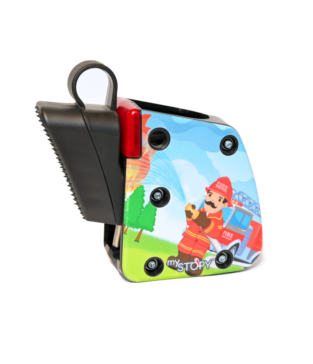 mySTOPY Bremsassistent für PUKY Modell LR M/LR M Classic mit Motiv (Feuerwehr) I für Kinder ab 2 Jah