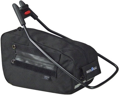 KLICKfix Fahrradtasche, schwarz, M Contour Satteltasche, Contour Satteltasche