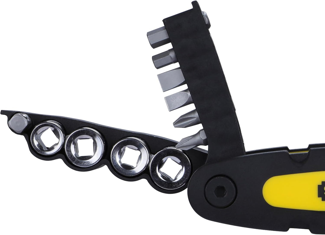 Stanley 14-in-1 Multifunktionswerkzeug (enthält Steckschlüssel, Bits, Messerklinge, Feile, Säge und