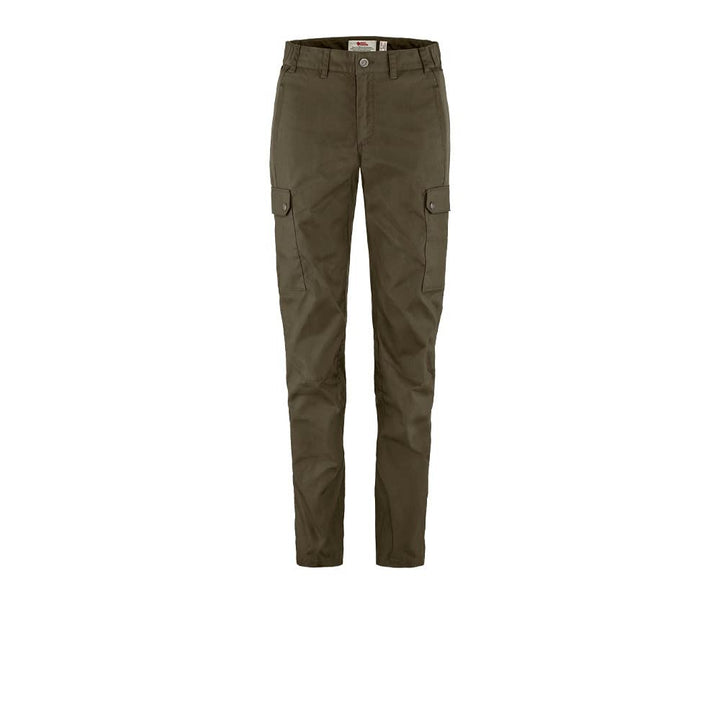 FJALLRAVEN Damen Stina Trousers W Hosen 38 Dunkles Olivgrün, 38 Dunkles Olivgrün