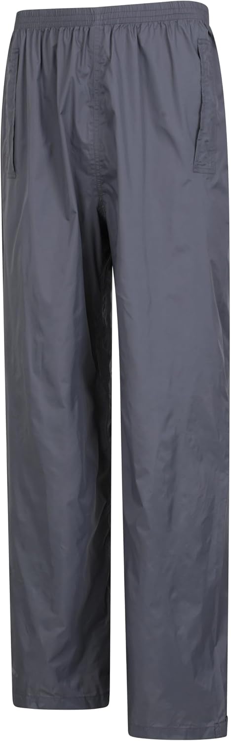 Mountain Warehouse Pakka wasserdichte Überziehhose für Herren - Schnell trocknende Regenüberhose, ve
