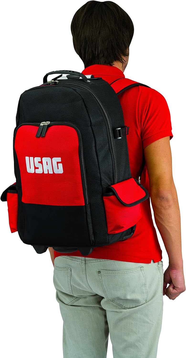 USAG U00070006 - 007 TV Professionelle Rolltasche (leer) Rucksack-Trolley, Rucksack-Trolley