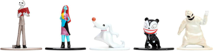 Jada Toys Nightmare Before Christmas Nano Multipack, Figuren-Set, 253075006 Casual, Casual