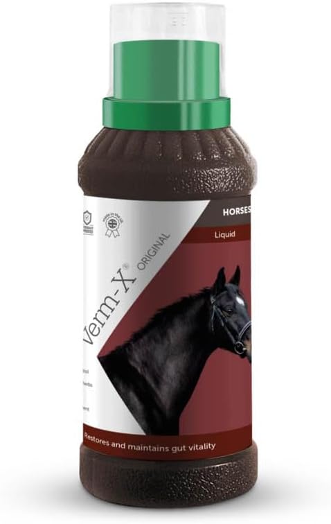 Verm-X kräuterflüssigkeit Für Pferde & Ponies-500 Ml, Clear, Unisex, Unisex