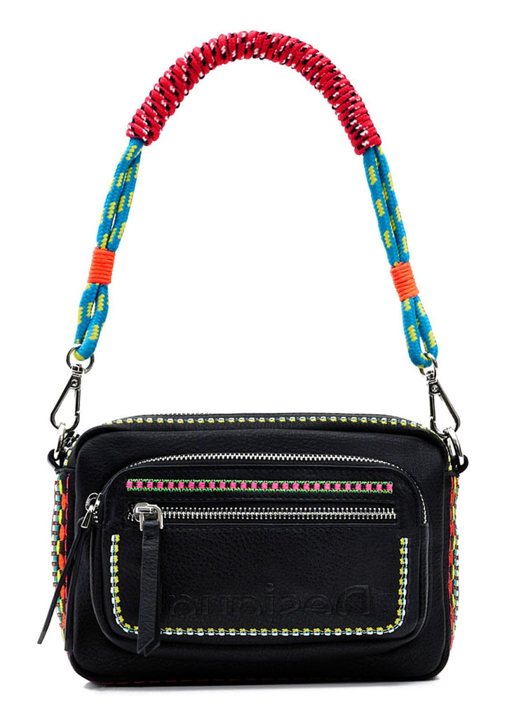 Desigual Damen Bag_Raven_Cambridge Mini 1001 RAW Schwarz, Schwarz