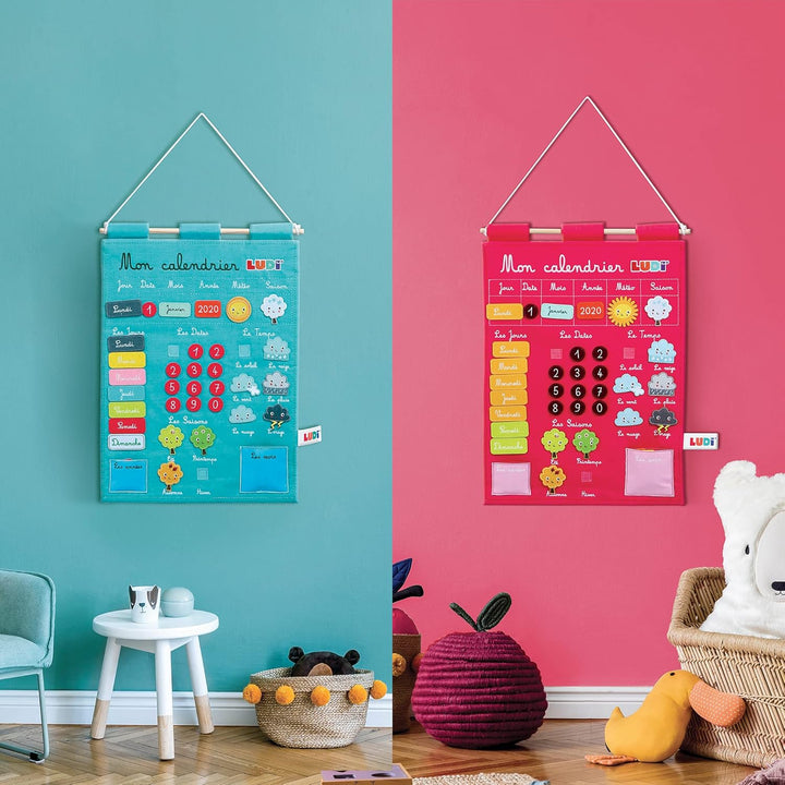 Ludi - Basic Kalender Blau, Blau