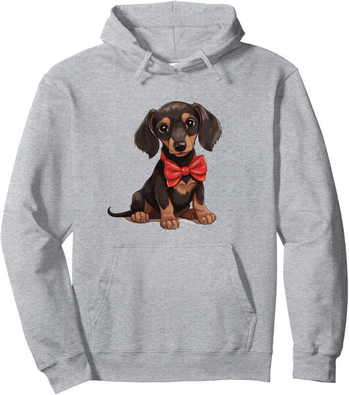 Nur mein Dackel schwarz Pullover Hoodie